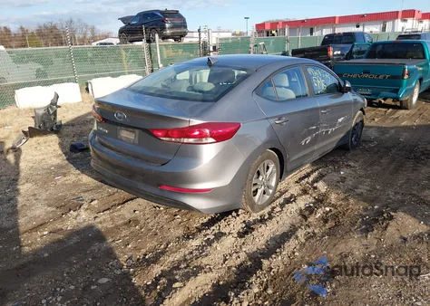 2017 Hyundai Elantra Se z USA, uszkodzony, nr VIN KMHD84LF5HU224916